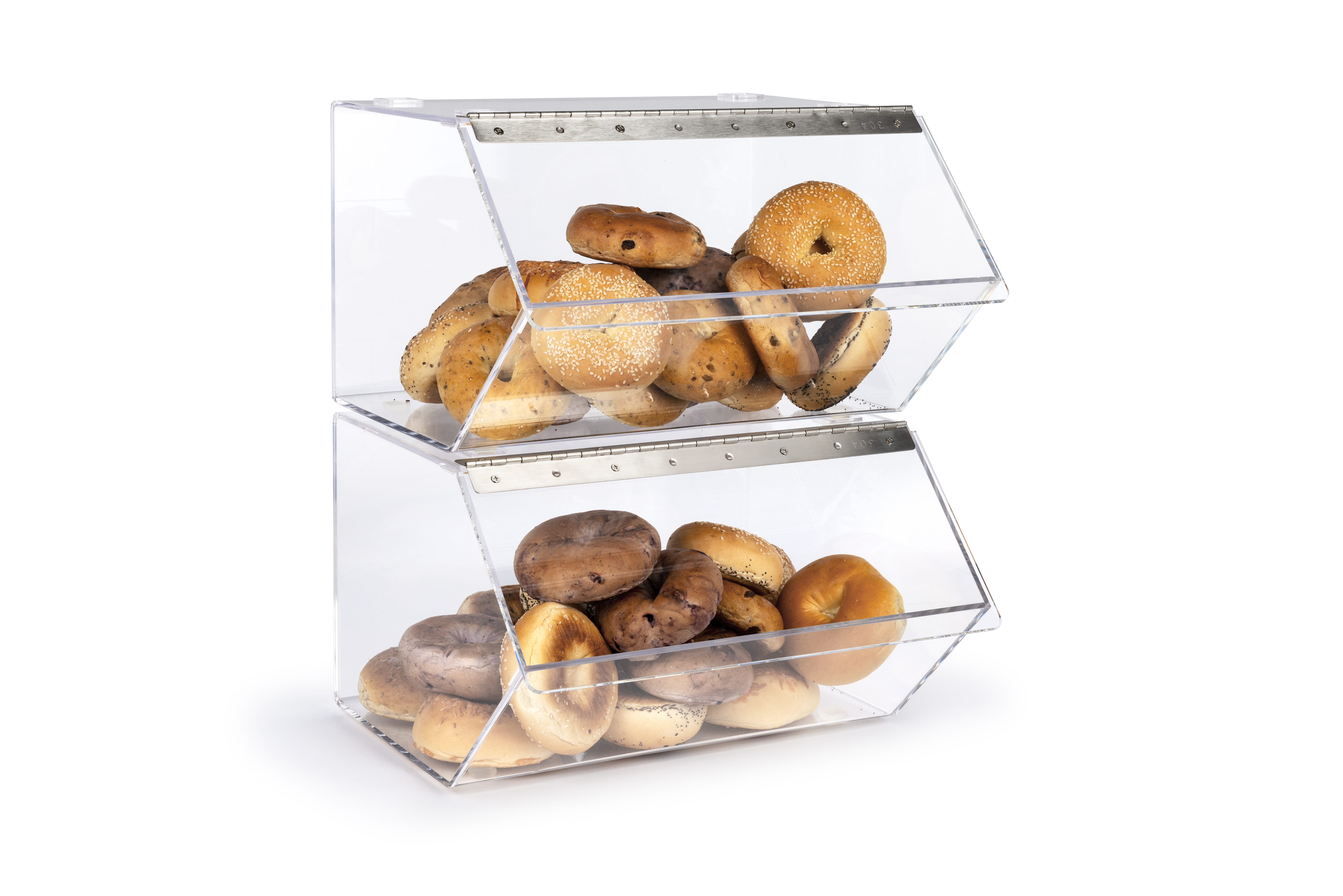 16"w Acrylic Display Bin w/ Lift-Open Door - Image 3