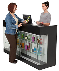 Retail Display Cases & Retail Cash Counters for Sale