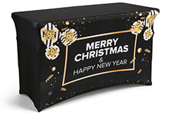 holiday business marketing table covers