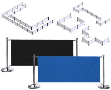 Blank Cafe Barrier Configurations
