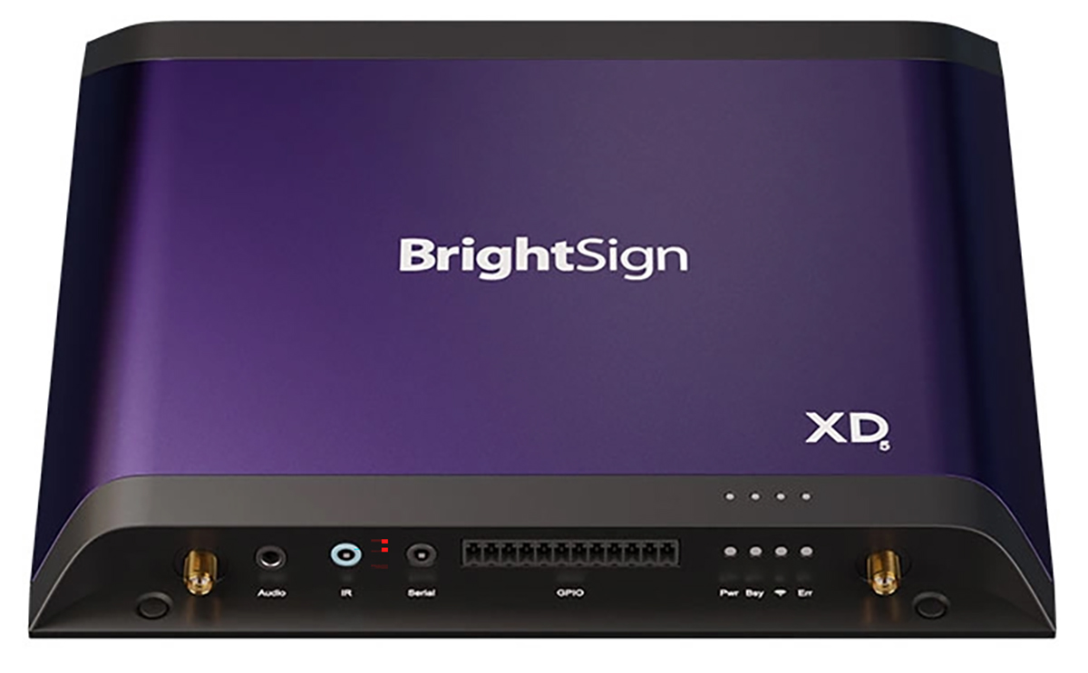 BrightSign XD1036 Touch Screen Media Player | Expanded Player