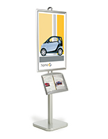 brochure sign stand