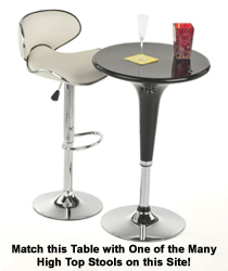 Chrome Bar Table