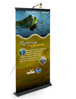rollup banner stands