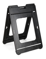 outdoor plastic a-frame sign holders