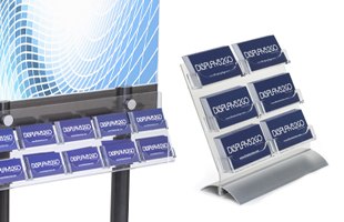 Displays for business cards