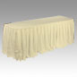 ivory table cloths