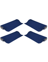 Portable 20’ x 10’ blue carpet for events 