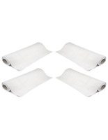 Portable 10’ x 20’ white trade show carpet roll 