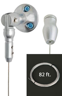 Cable display system accessories and components