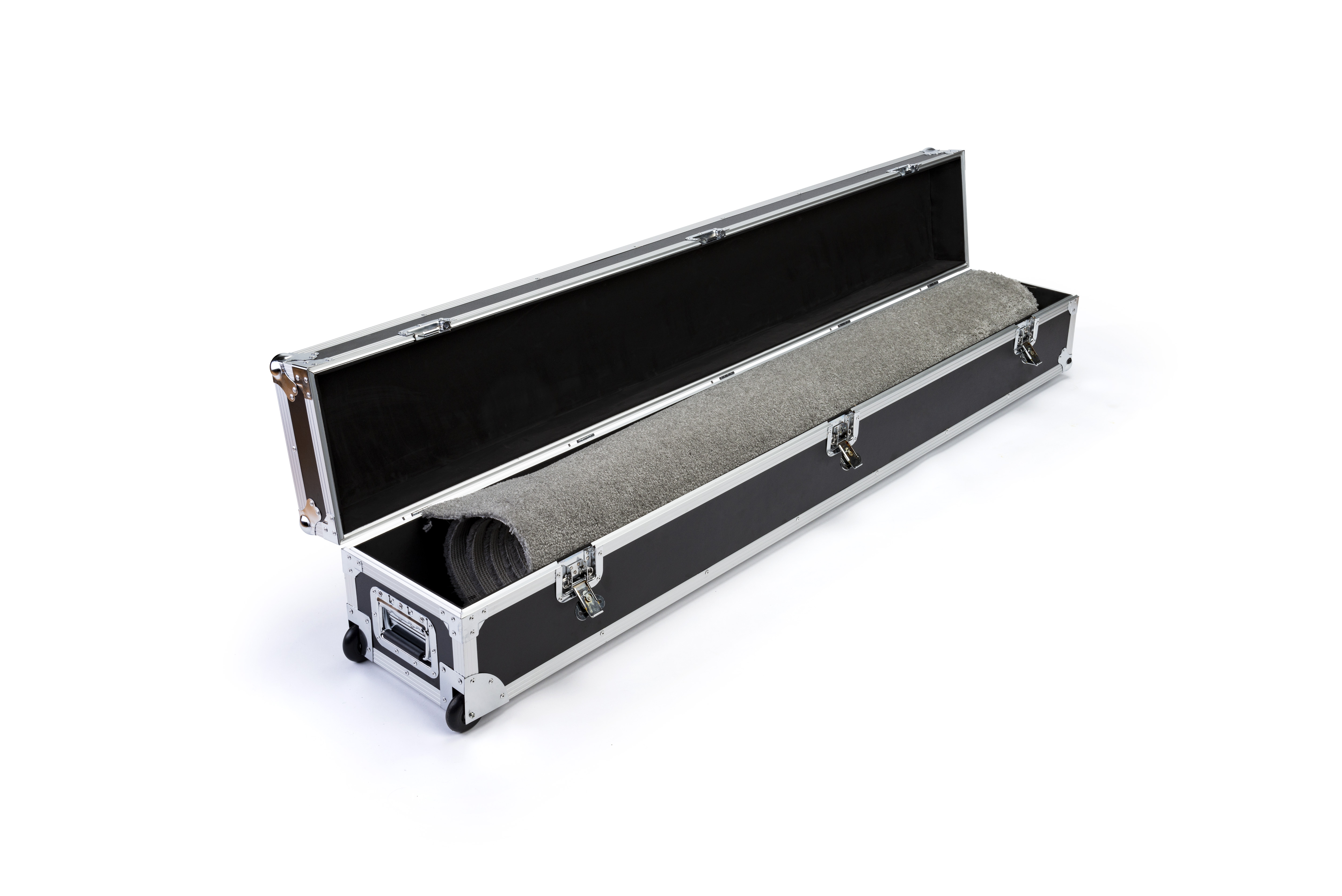 6ft Booth Accessory Travel Case | EVA Foam Lining, 2 Edge Wheels ...