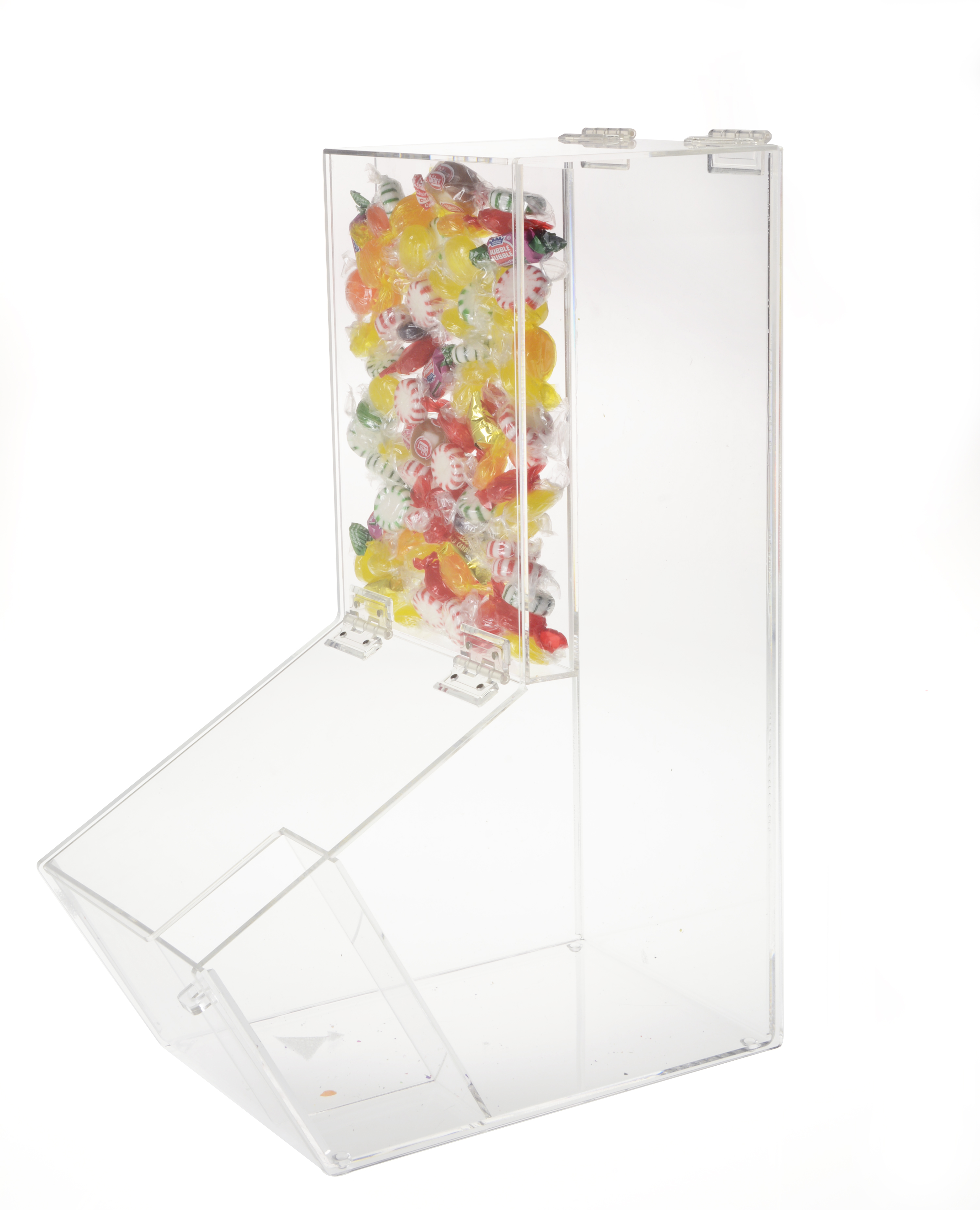 Candy Switch Container Candy Container With Scoop Holder - Dual Hinged Doors | Displays2Go