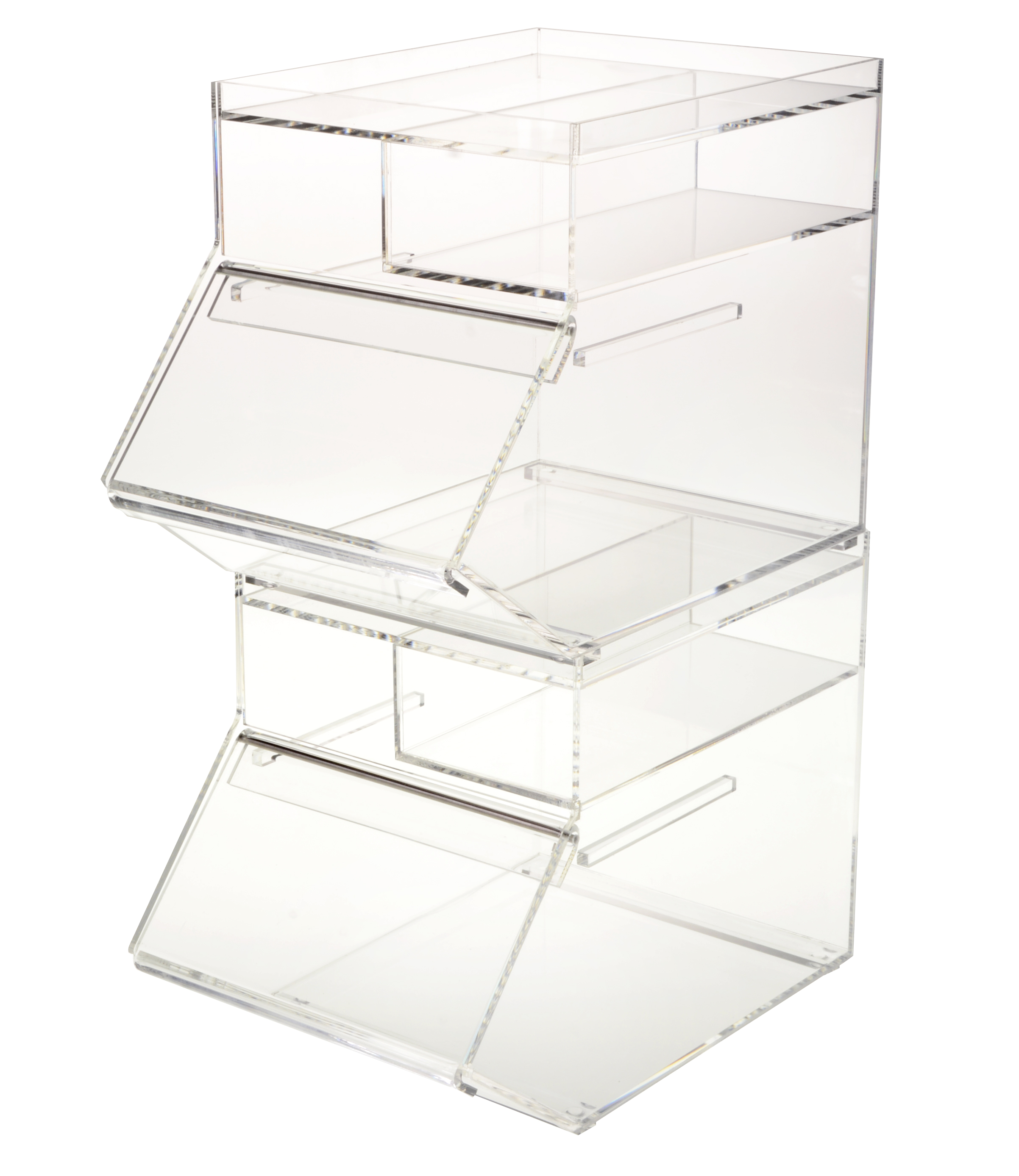 Product Display Container Plastic Display Cointainers | Stackable Countertop Units | Displays2Go