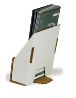 cardboard brochure holder