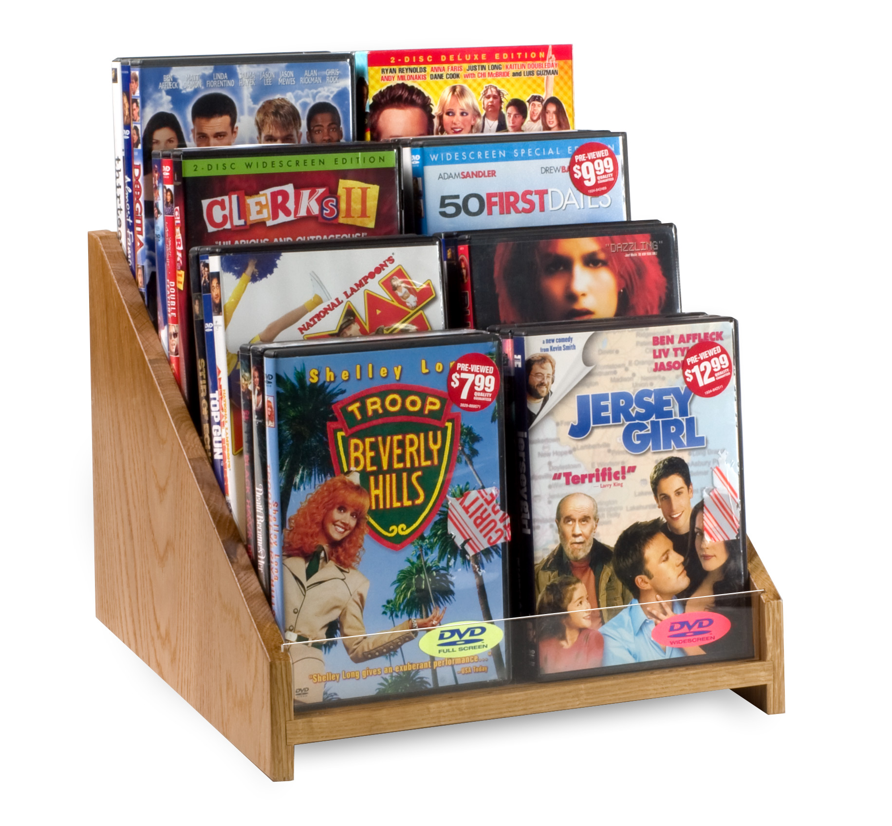 Dvd Collection Display CD/DVD Holders for Retail Display Feature Countertop Design | Displays2Go