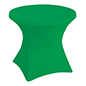 Stretch polyester tablecloths with 31 inch wide round design