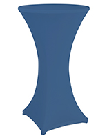 Dark Blue cocktail table spandex cover