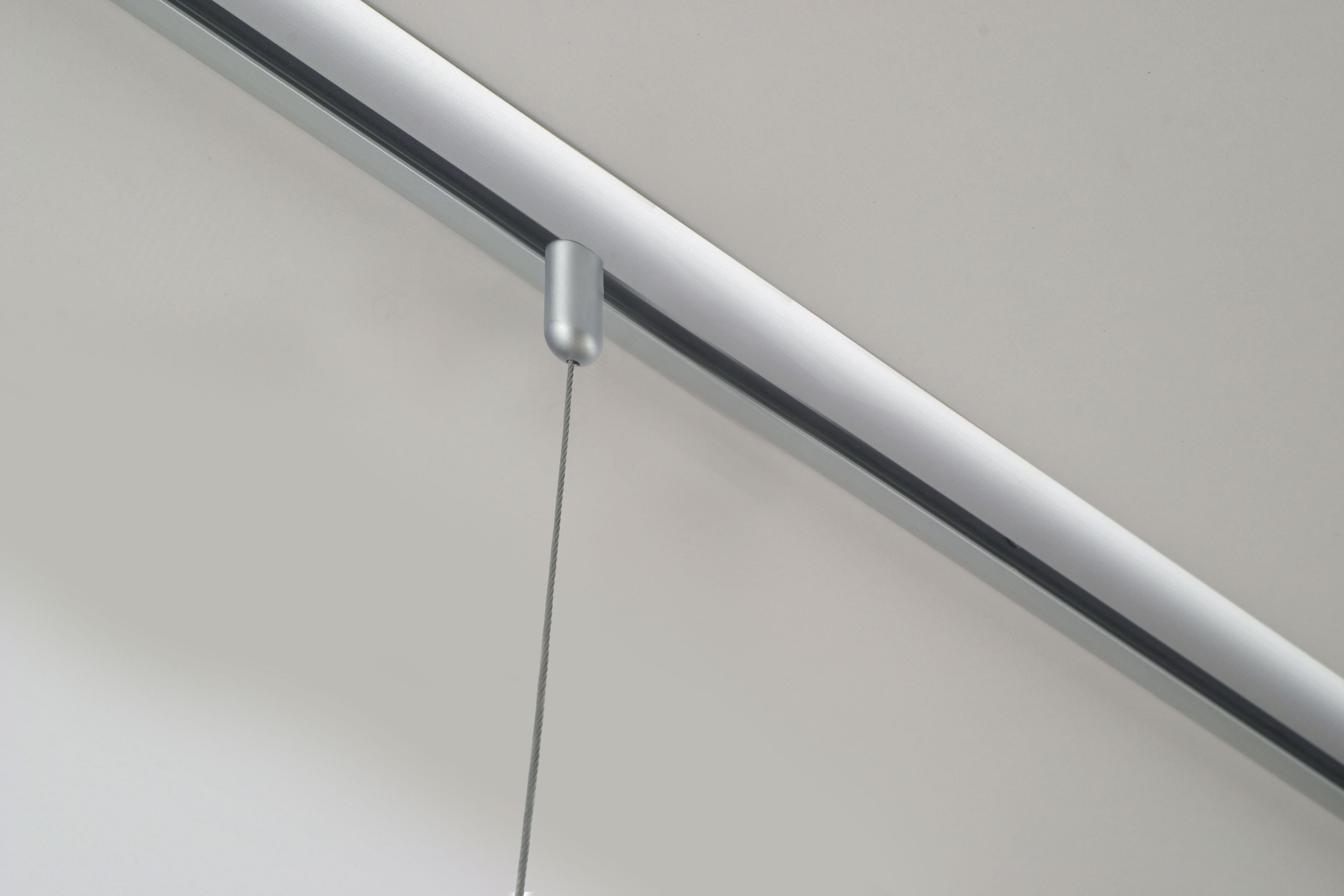 Rail Hanging System | For Ceiling to Floor Signage | Displays2Go