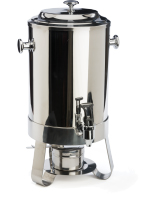 Stainless Steel Coffee Urn with Chafer and Built In Fuel Container