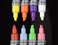 chalk markers shown with 3/16 inch tip