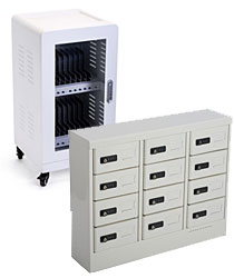 Charging lockers and cabinets