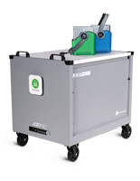 mobile charging cart with 40 device capacity
