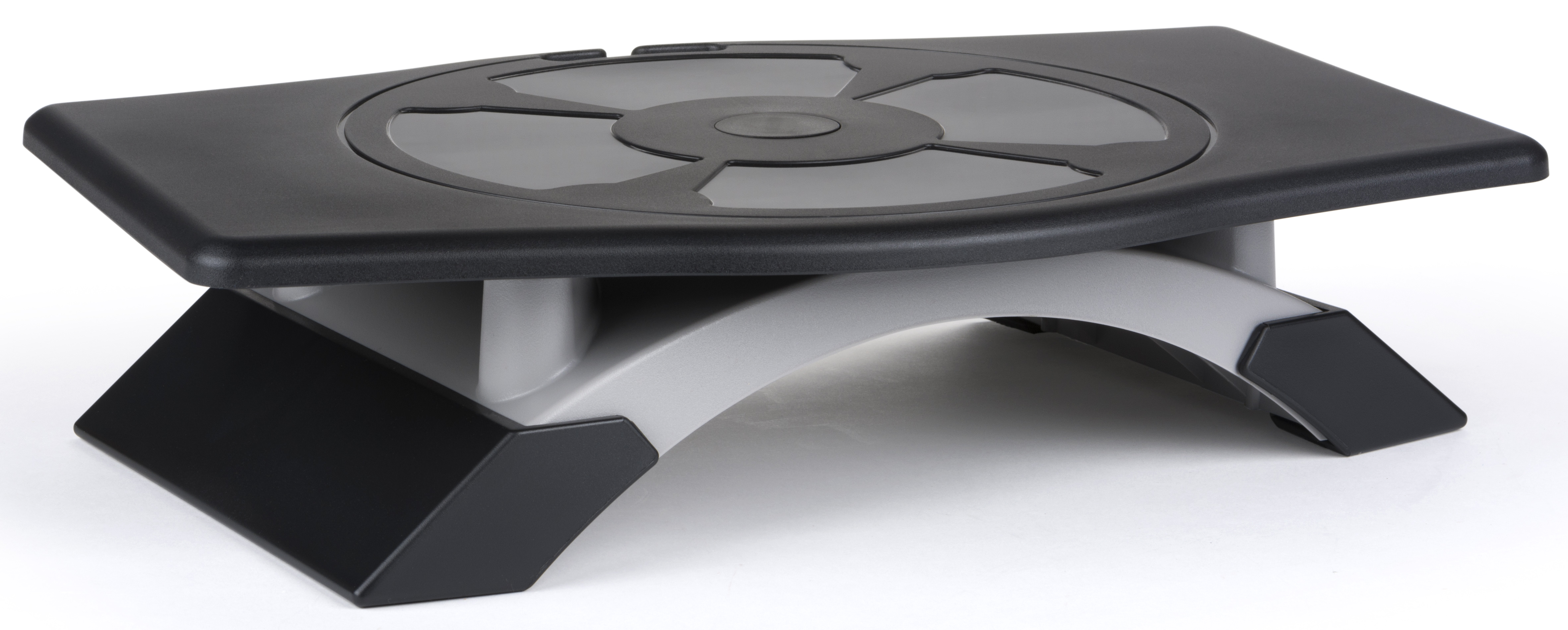Monitor Stand Riser | 90° Rotating Tray | Displays2Go