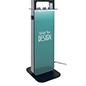 Replacement graphic for CHRFLMA series charging stations with 15.7 inch width and 42.4 inch height
