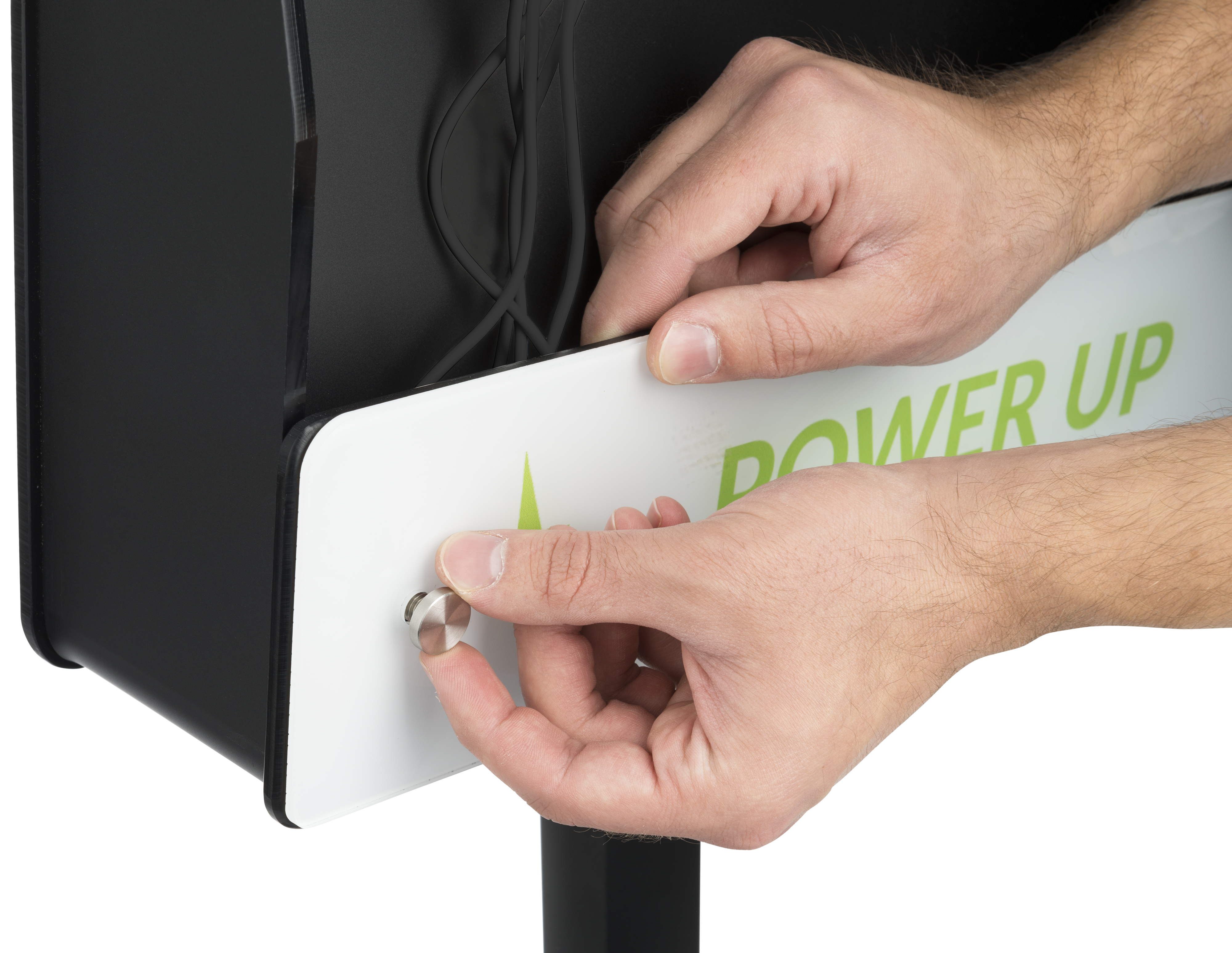 Charging Kiosk for Floor, 10 Cables, 8-Pin Charging & Micro-USB, Custom Graphics - Image 7