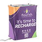 Portable charging table with 4 lightning cables