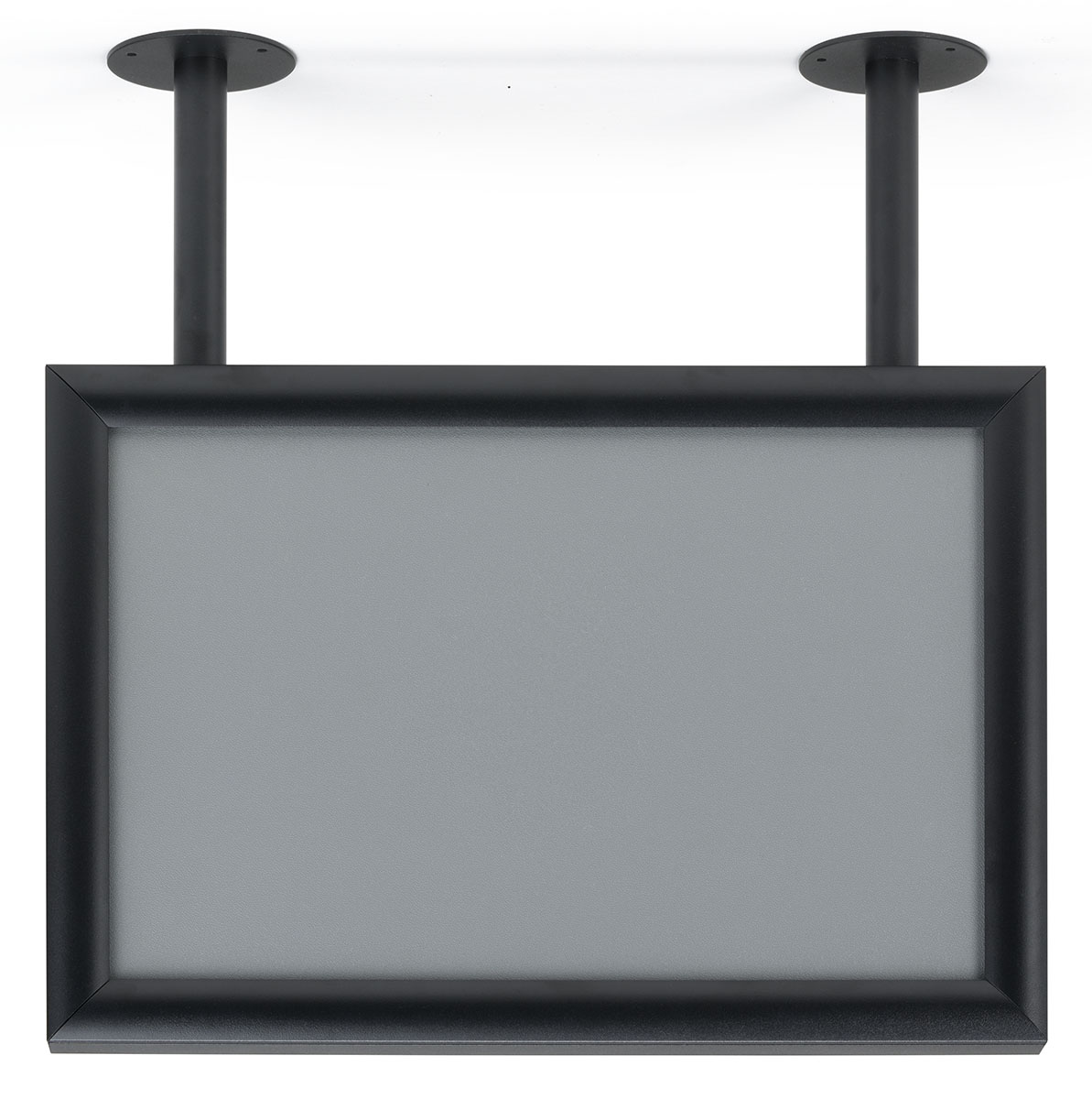 Ceiling Wide Sign Frame Flange | 17” x 11” | Displays2Go