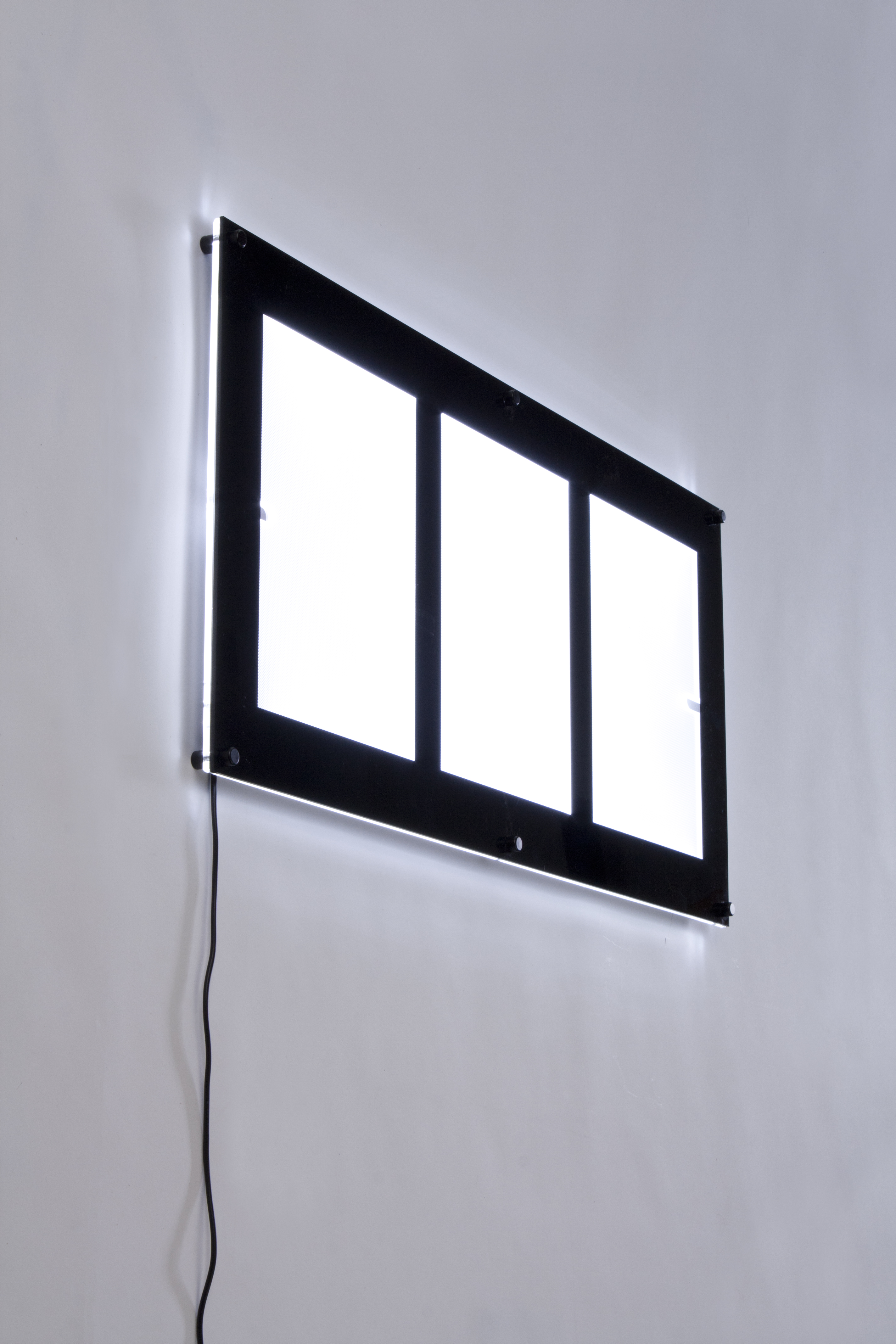 LED Display Sign | (3) 8.5 x 11 Black Frames | Displays2Go