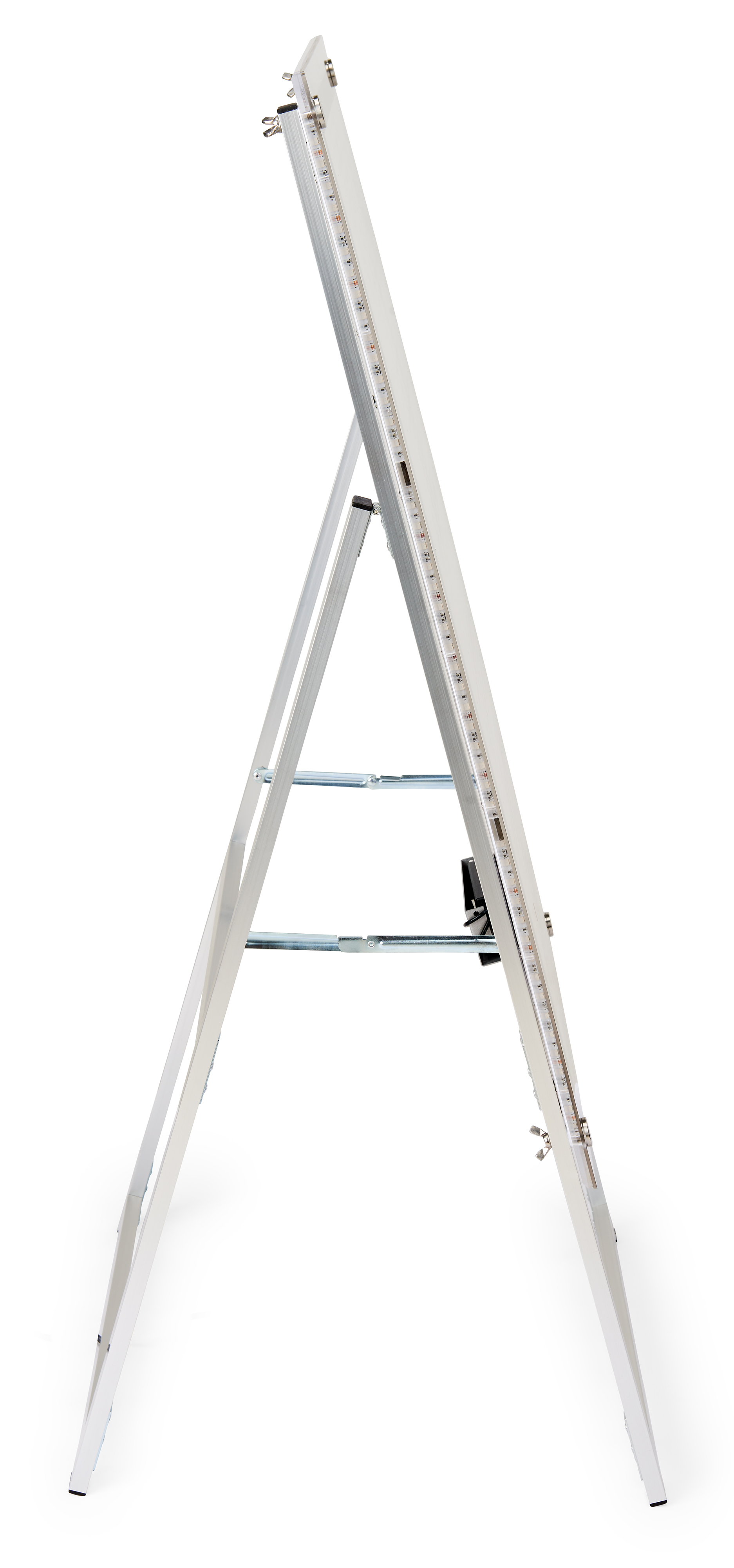 Light Box A-Frame Sign, Multiple Sizes, Color Changing LEDs, Remote Control - Silver - Image 3