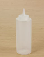 Clear Squeeze Bottle