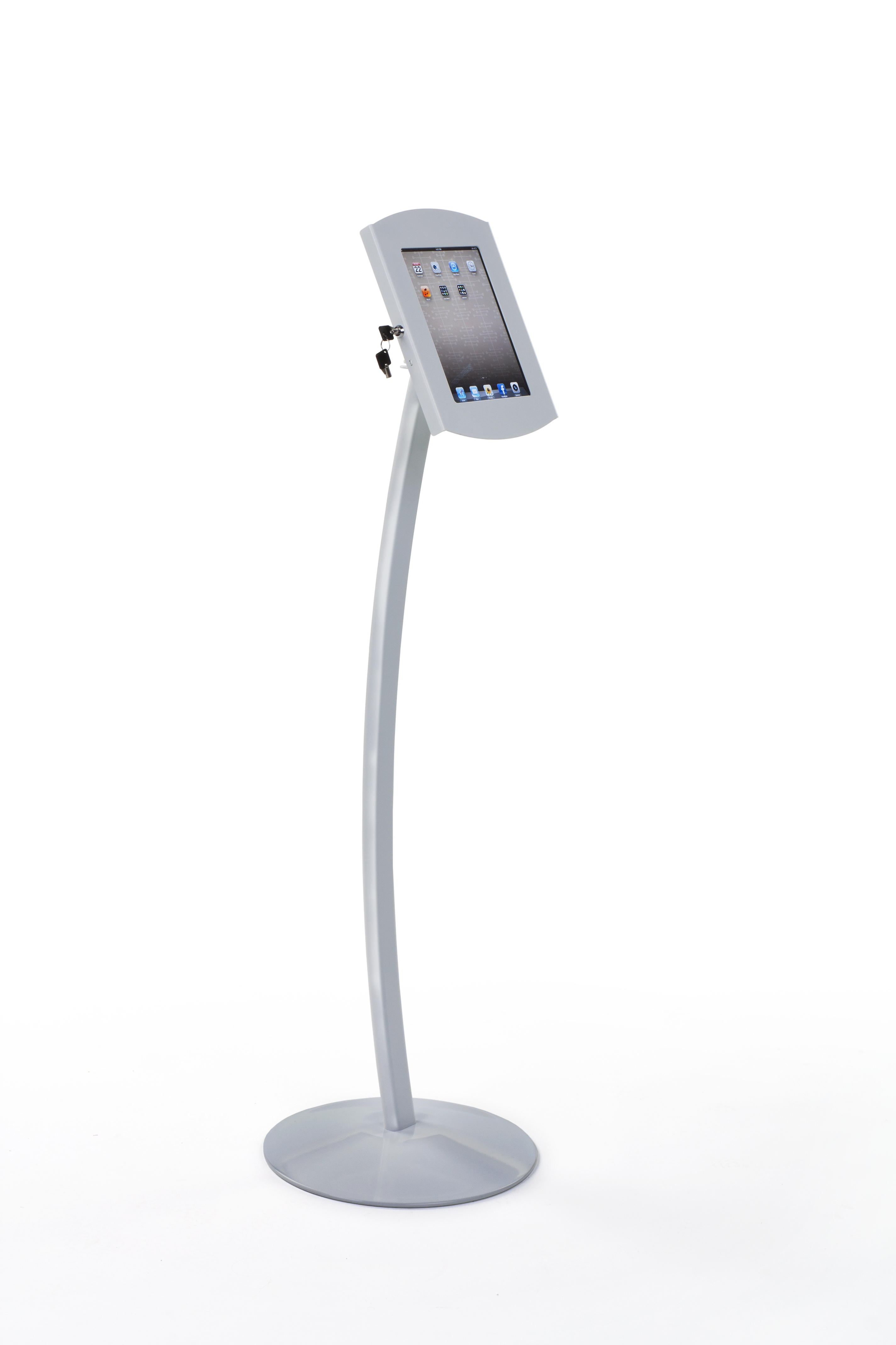 Tablet Stand with Rotating Bracket, 75x75 & 100x100 VESA Compatible, Curved - Image 3