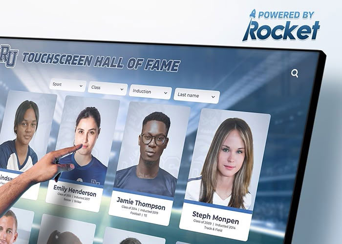 Rocket Touch Screen CMS