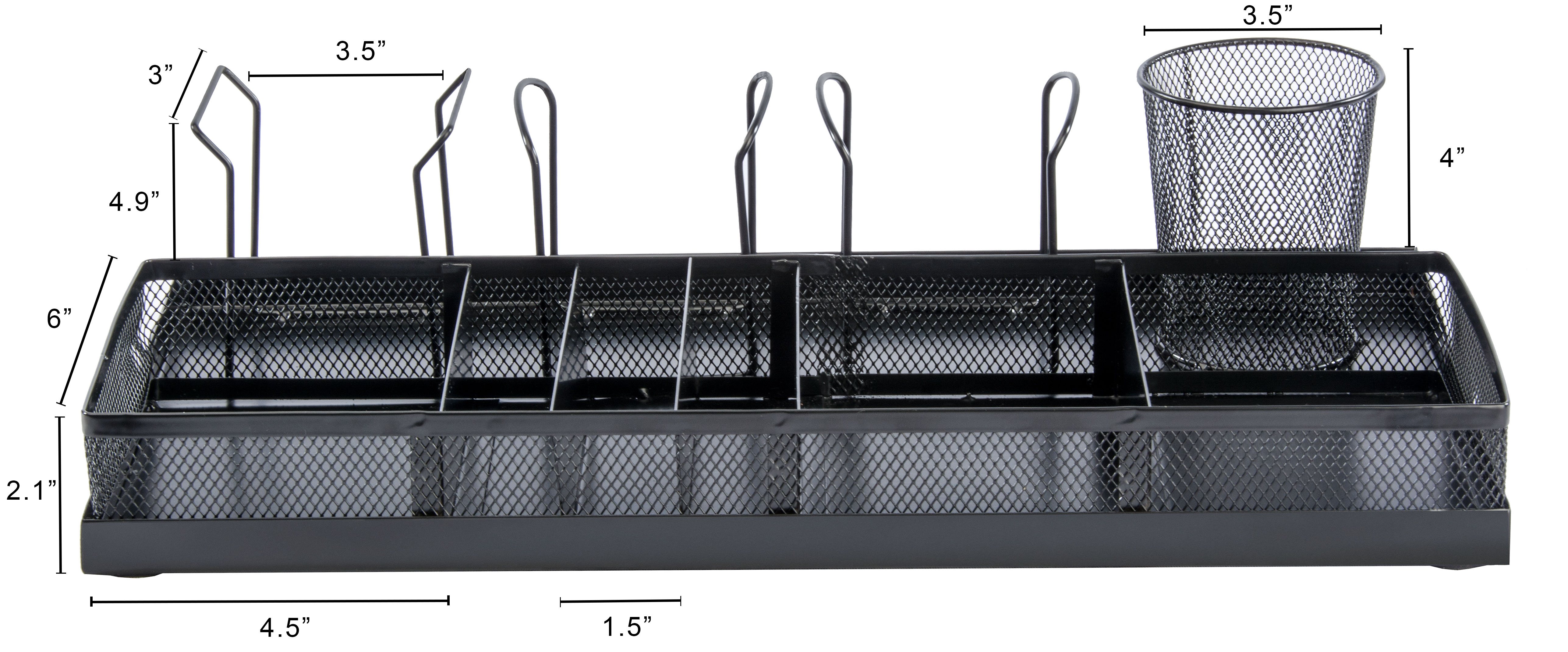 Coffee Syrup Stand | Wire Organizer Rack | Displays2Go