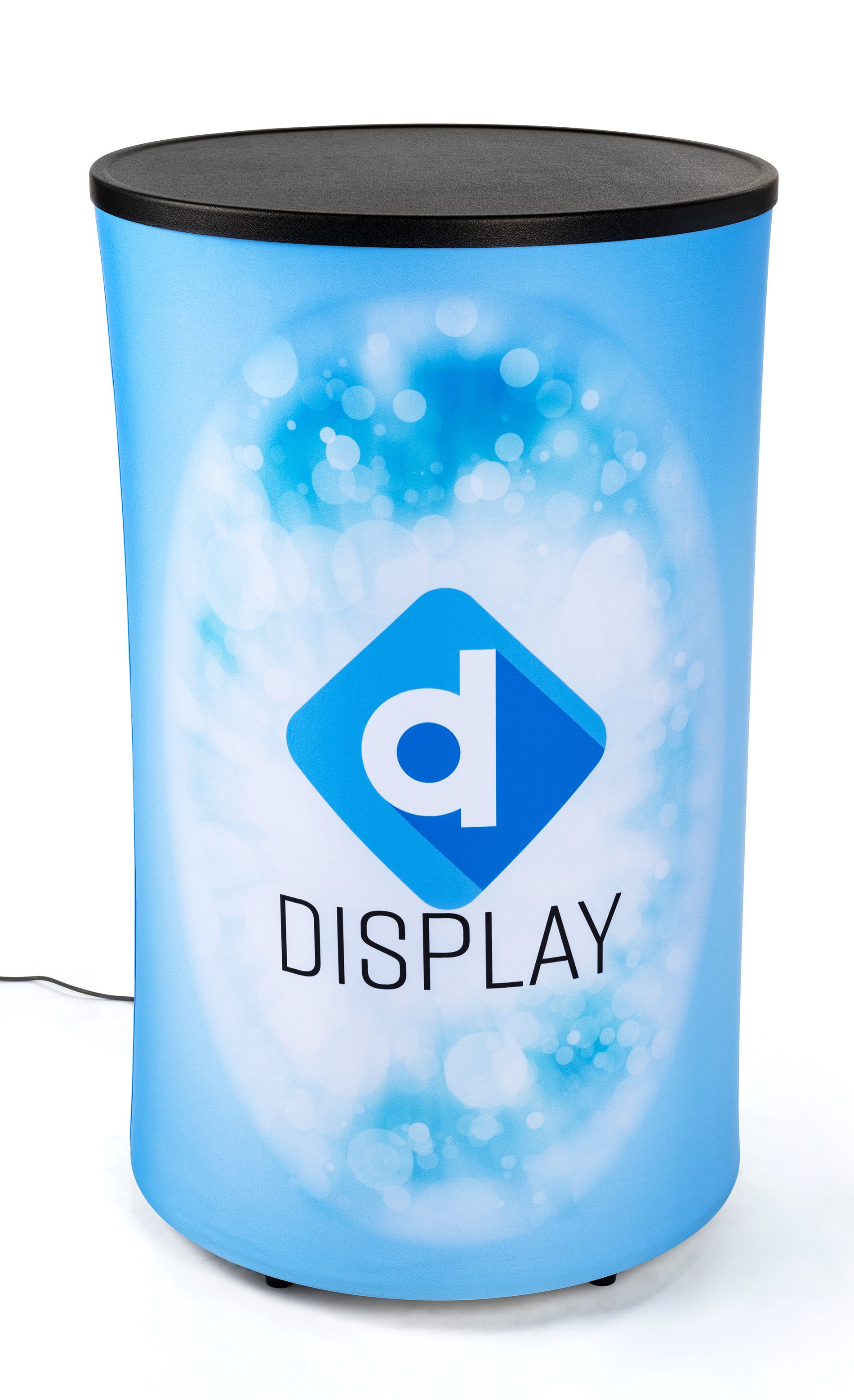 Counter Graden Display Backlit Round Counter Graphic for CNTWLRDKT | Displays2Go