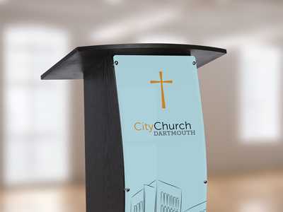 Podiums and lecterns for community and worship spaces