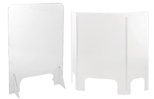 Clear Acrylic Covid Safety Barrier Shields