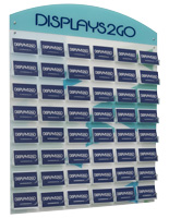 Branded Business Card Rack for Lobbies