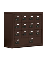 Locking Cell Phone Cabinet with 5 Tiers