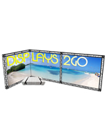 Trade Show Truss Booth Kit, 94.70" Overall Height