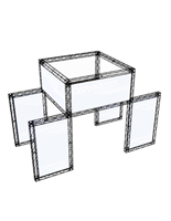 Trade Show Booth Truss System with 12 Panels