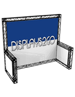 10 x 10 Truss Trade Show Display with Double Sided Graphics