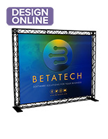 10' aluminum truss trade show booth for expos and tradeshows