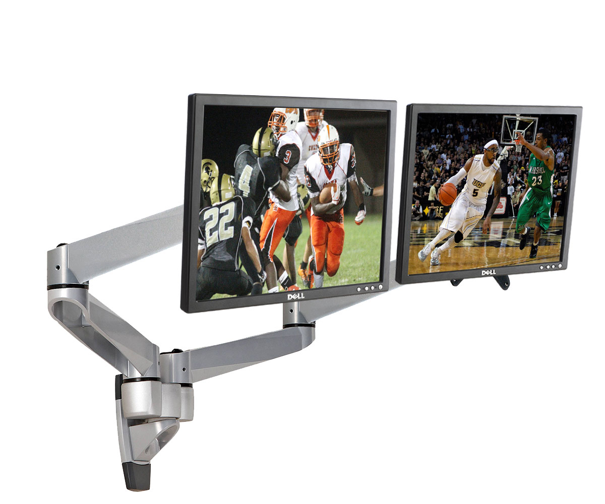 Counterbalance Multiple Monitor Mount for Dual LCD Screens | Displays2Go