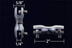 dual cable clamps