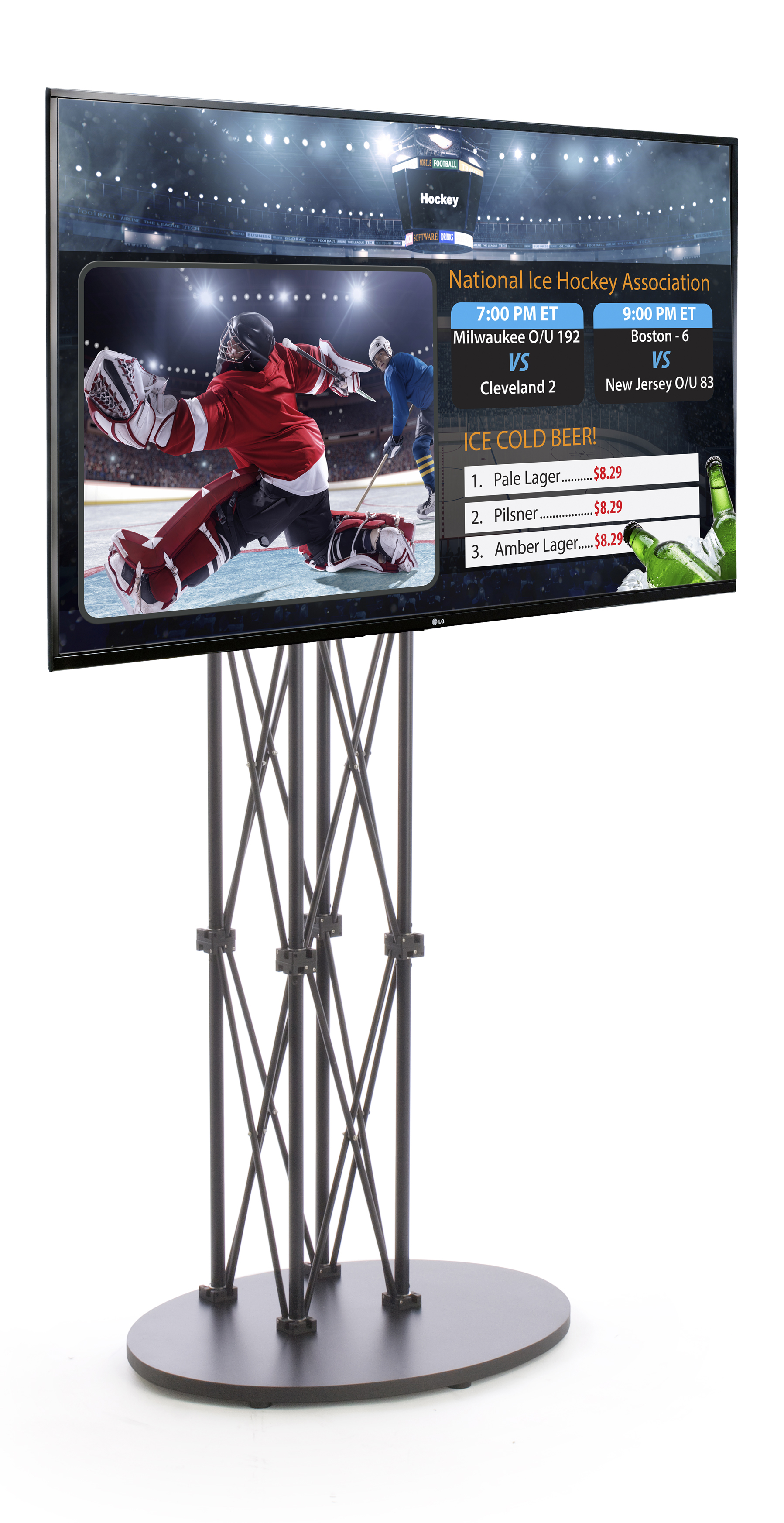 Signo Programming Stand Portable Digital Sign Stan | 49