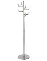 Stainless Steel Coat Rack for Home or Office Use